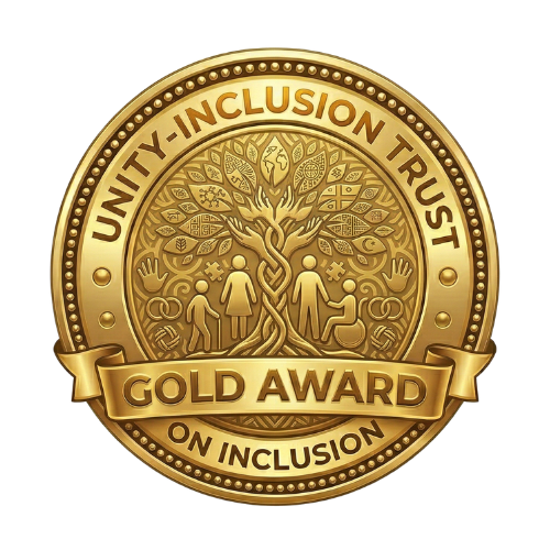 Trust inclusion quality standard logo design sample